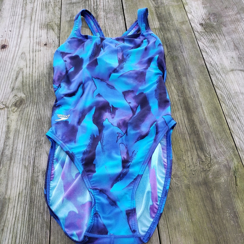 Speedo Dolphins print